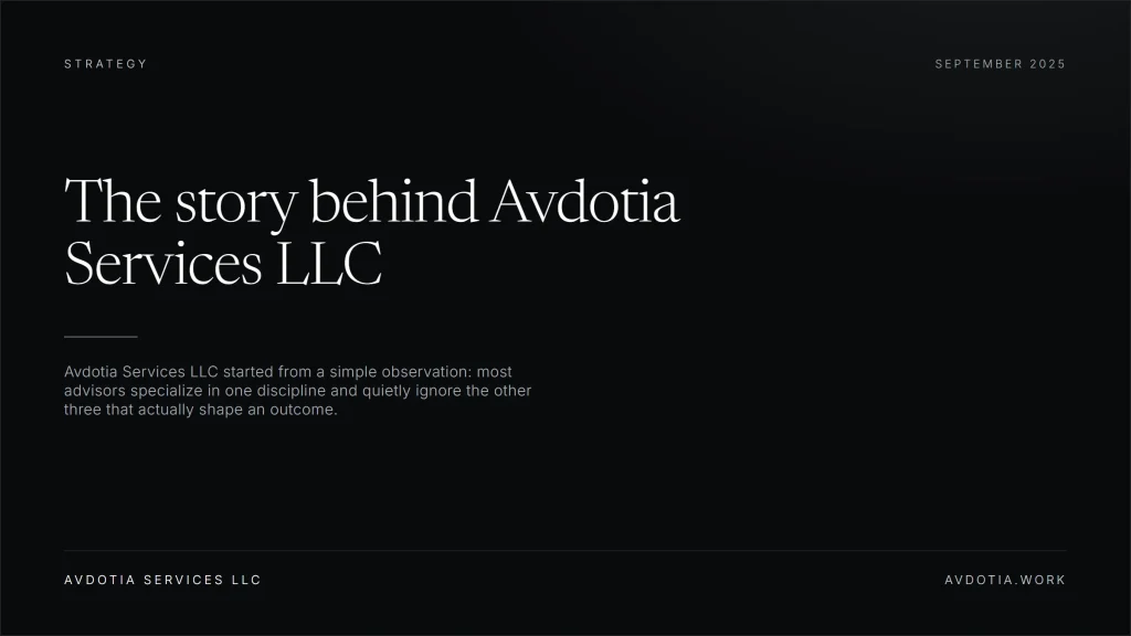 The story behind Avdotia Services LLC — Avdotia Services